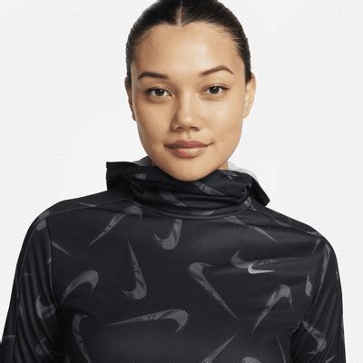 nike dames trui met capuchon|Nike Swoosh hardloopjack met capuchon en print voor dames..